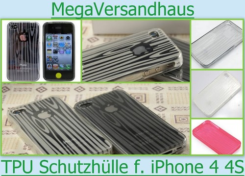 Case tpu bumper apple iphone - apple, 4
